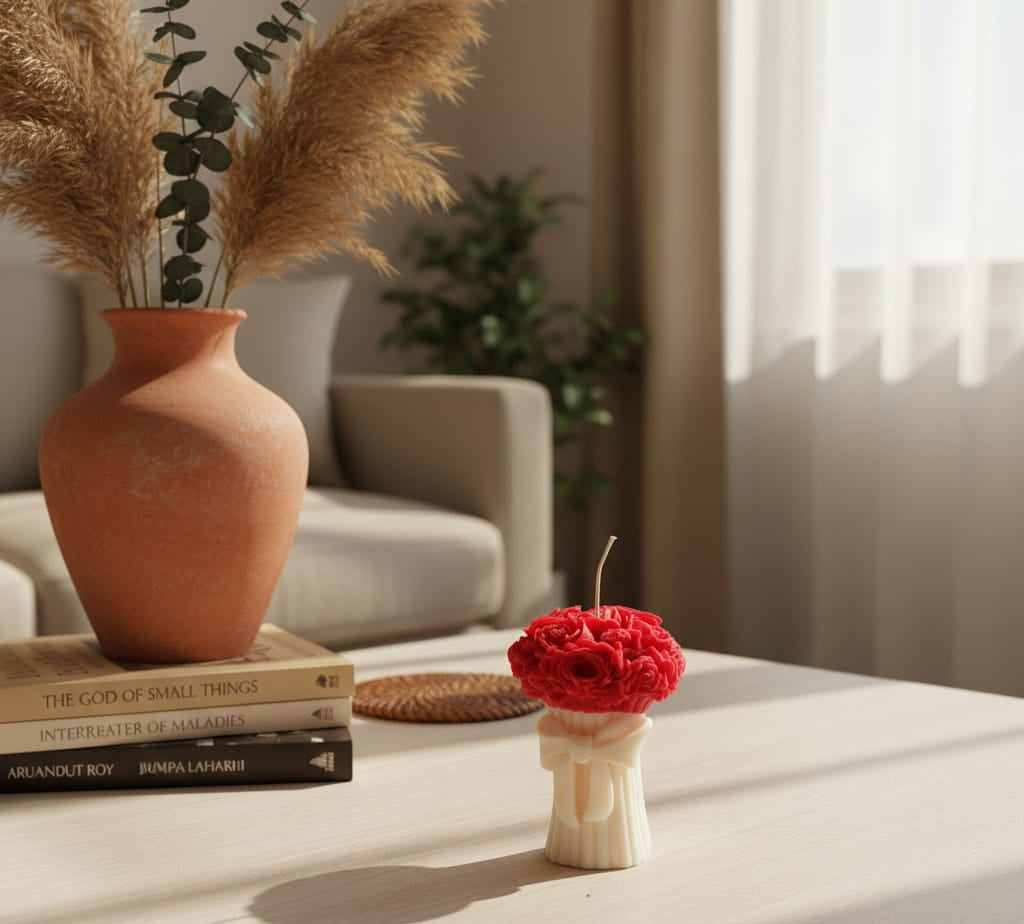 The Eternal Bouquet Flower Candle