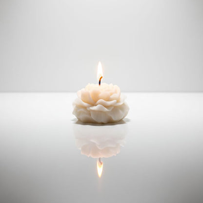 Peony Bloom Candle Set (Pack of 2) | Soft Floral Scented Decorative Candles