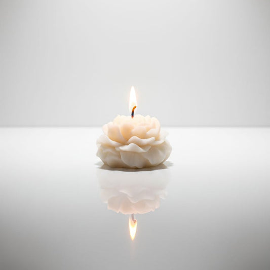 Serenity Flames Serene Peony Candles Set of 2 | Luxury Scented Peony Flower Gift Box