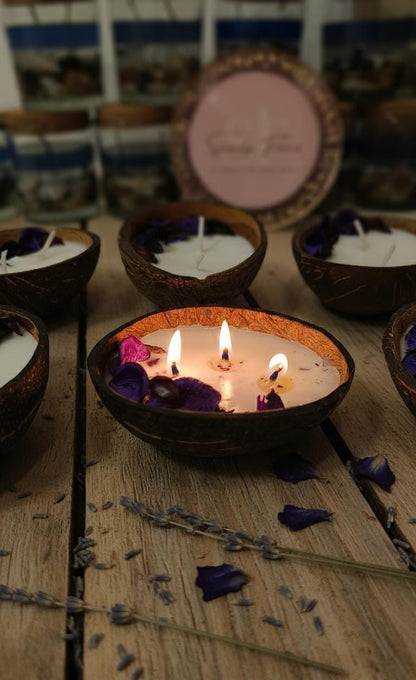 The Coco Calm Triple Wick Candle