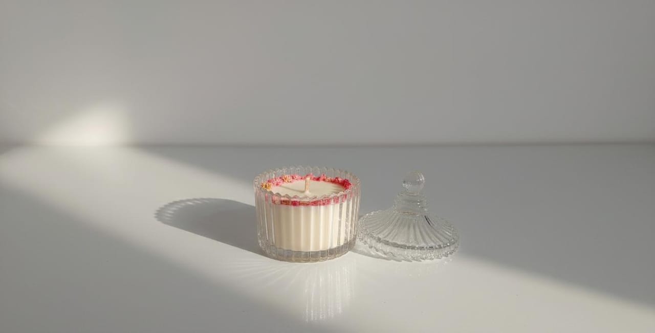 The Blush Bloom Luxury Jar Candle