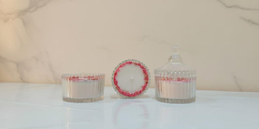 The Blush Bloom Luxury Jar Candle