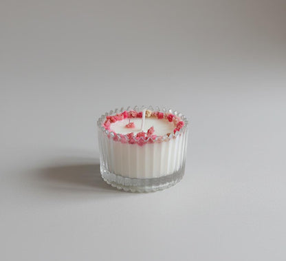 The Blush Bloom Luxury Jar Candle