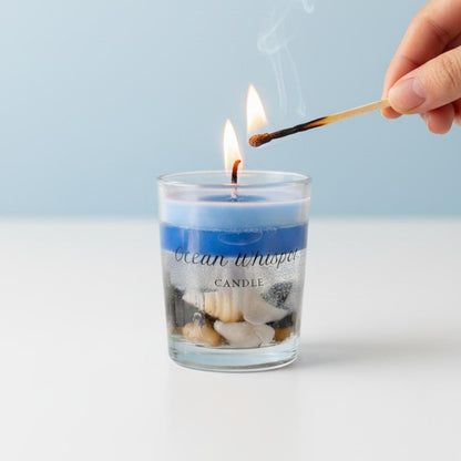 Ocean Whisper Votive Candle