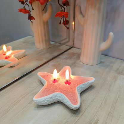 Serenity Flames Sand Wax Candle – 100g (Mini DIY Candle Kit with Wicks & Safety Guide)
